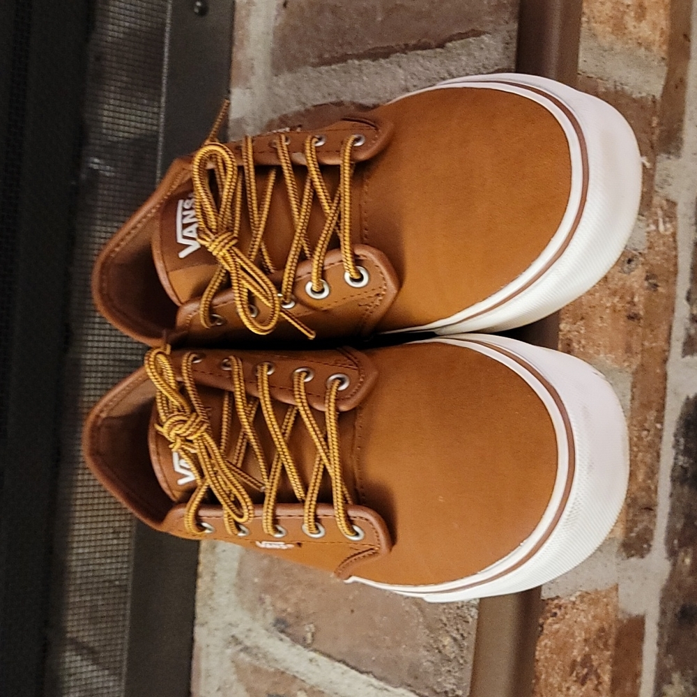 Vans Atwood Brown Leather Shoes